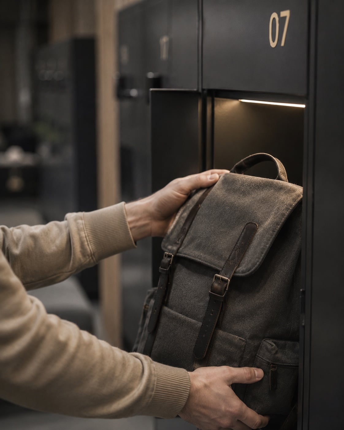 Déposez vos bagages en toute sécurité